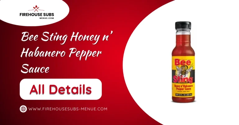 Firehouse Bee Sting Honey n' Habanero Pepper Sauce 2 Bee Sting Honey n’ Habanero Pepper Sauce