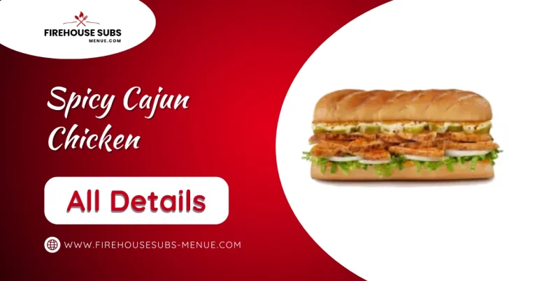 Firehouse Spicy Cajun Chicken 4 Spicy Cajun Chicken