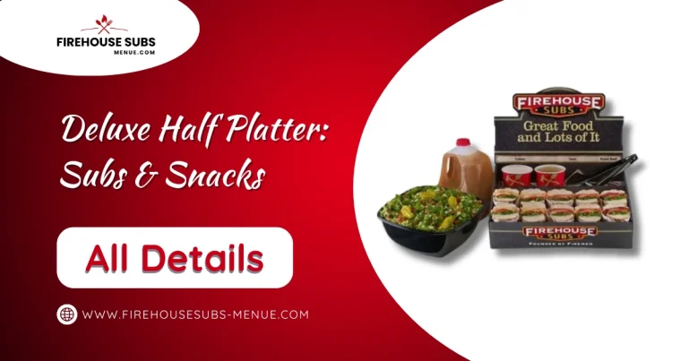 Deluxe Half Platter: Subs & Snacks