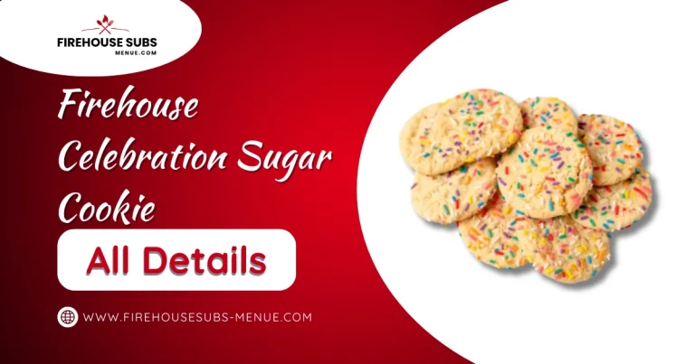Firehouse Celebration Sugar Cookie