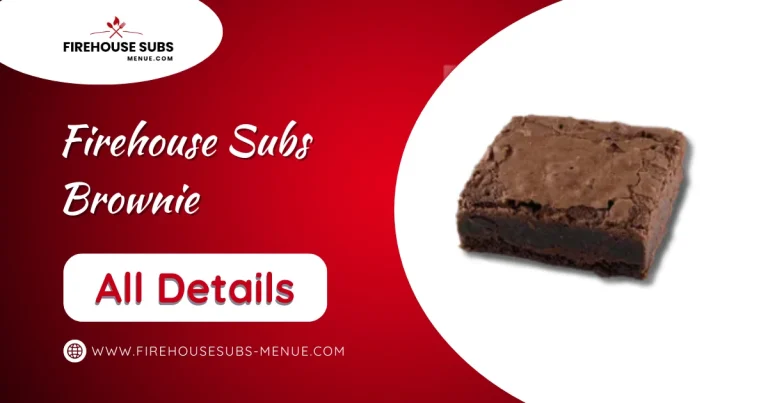Firehouse Subs Brownie