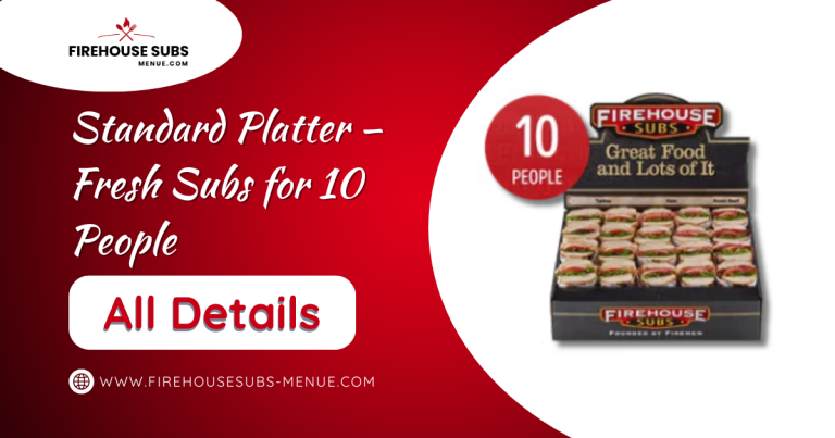 Standard Platter – Fresh Subs for 10 People