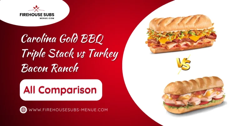 Carolina Gold BBQ Triple Stack vs Turkey Bacon Ranch 4 Carolina Gold BBQ Triple Stack vs Turkey Bacon Ranch