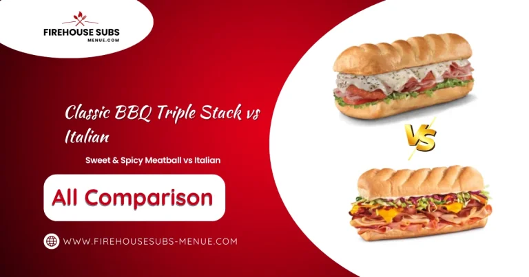 Classic BBQ Triple Stack vs Italian