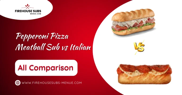 Pepperoni Pizza Meatball Sub vs Italian 3 Pepperoni Pizza Meatball Sub vs Italian