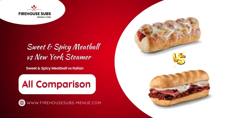 Sweet & Spicy Meatball vs New York Steamer