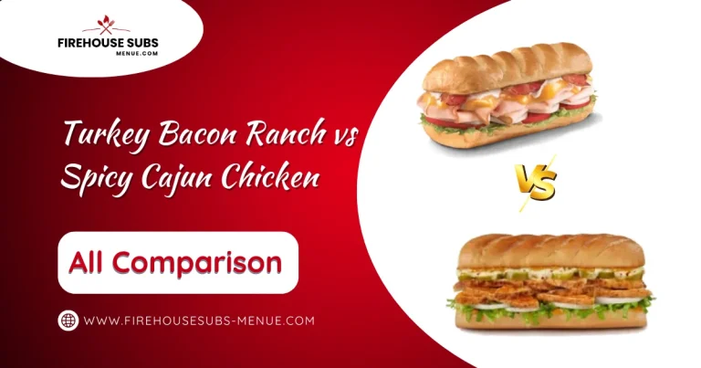 Turkey Bacon Ranch vs Spicy Cajun Chicken 1 Turkey Bacon Ranch vs Spicy Cajun Chicken